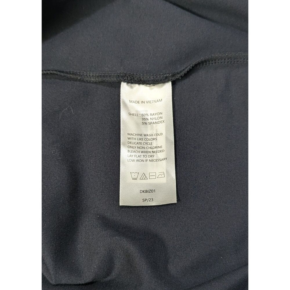 Quince Ultra-Stretch Ponte Cap Sleeve Dress in Navy Size S - Picture 6 of 7